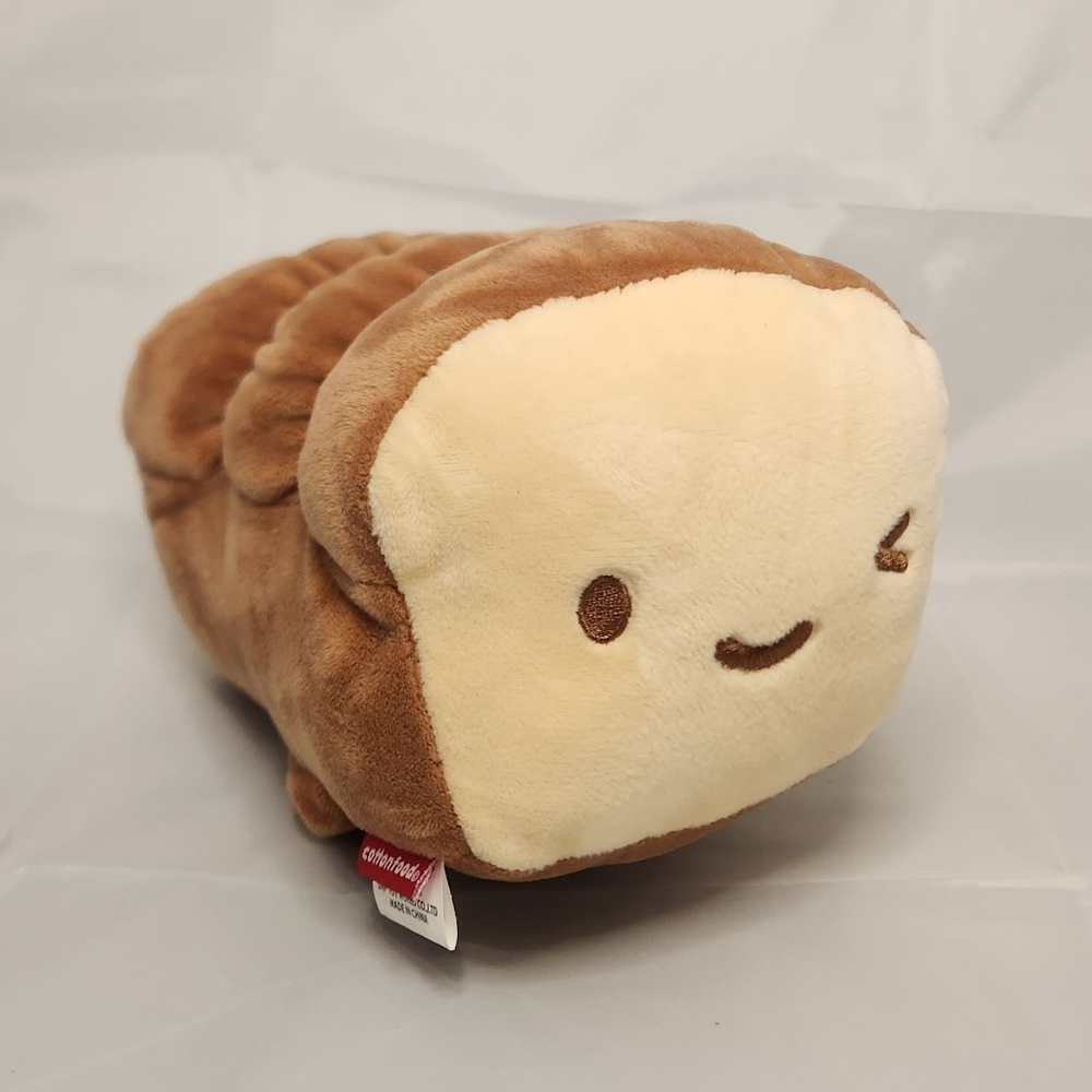 8” Cottonfood Kawaii Bread Loaf with Elastic Wrist Band Plush